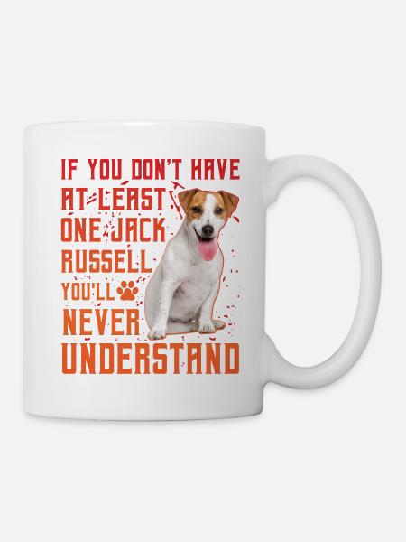 Jack Russell - Mug blanc - blanc