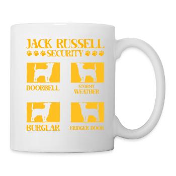 Sécurité Jack Russell - Mug blanc - blanc - Droite