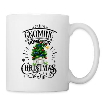 Gnoming Home For Christmas Weihnachtsgnom - Mug - white - Right