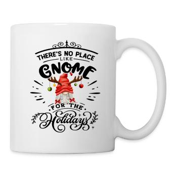There Is No Place Like Gnome Christmas Gnome - Mug - white - Right