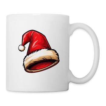 Bonnet de Noël, chapeau de Noël - Mug blanc - blanc - Droite