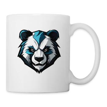 Panda Kopf - Tasse - Weiß - Rechts