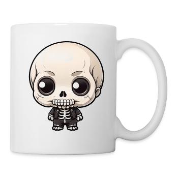 Halloween - Little Cute Skeleton - Mug - white - Right