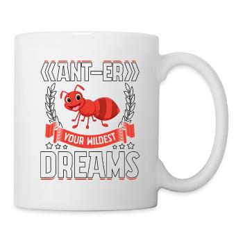 Réalisez vos rêves les plus fous - Mug blanc - blanc - Droite