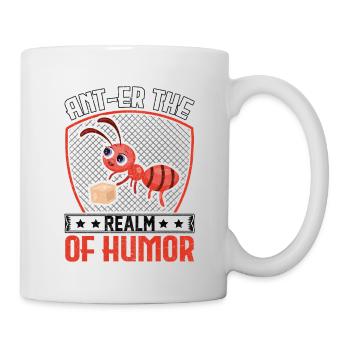 Ant-er le royaume de l'humour - Mug blanc - blanc - Droite