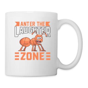 Anter the Laughter Zone - Mug - white - Right