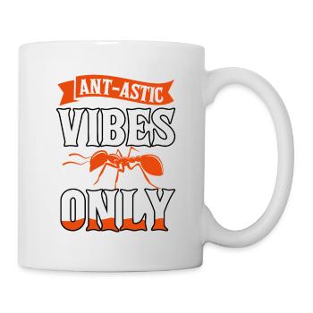 Ant-astic vibes only - Mug - white - Right