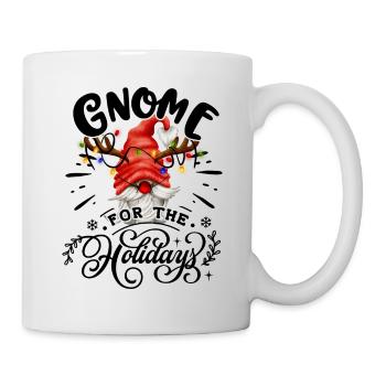 Gnomies Gnome Pour Les Fêtes Noël - Mug blanc - blanc - Droite