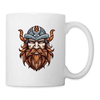 Viking Head Warrior - Mug - white - Right