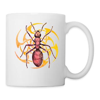 Ameise - Tasse - Weiß - Rechts