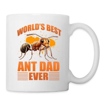 World's best Ant Dad ever - Mug - white - Right
