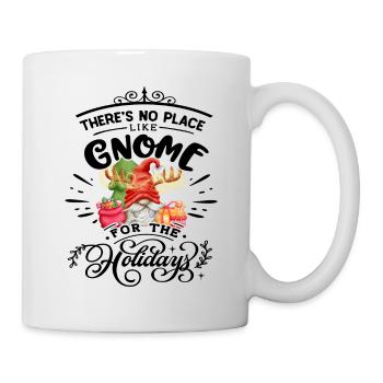 There Is No Place Like Gnome Christmas Gnome - Mug - white - Right
