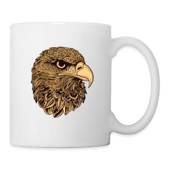 Eagle Head Animal - Mug - white - Right