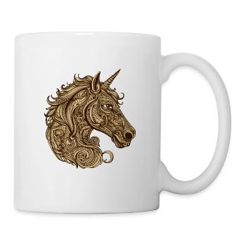 Unicorn Head Animal - Mug - white - Right