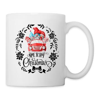 Merry Christmas Weihnachtsgnom - Tasse - Weiß - Rechts