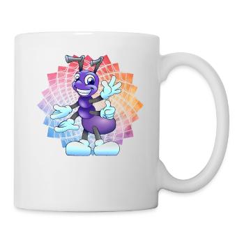 Ameise - Tasse - Weiß - Rechts