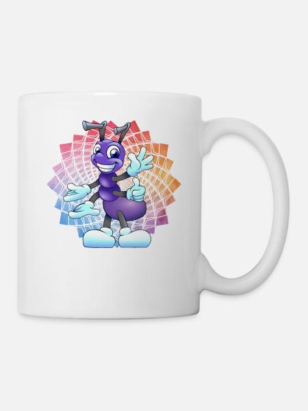 Ameise - Tasse - Weiß