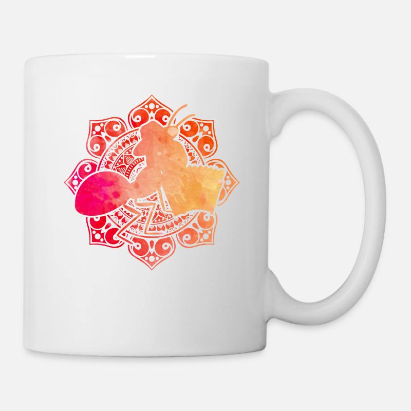 Ameise Retro - Tasse - Weiß