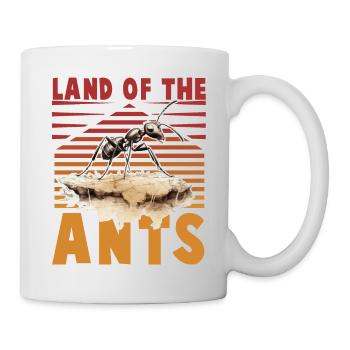 Land of the Ants - Tasse - Weiß - Rechts