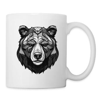 Polar Bear Head Polar Bear - Mug - white - Right