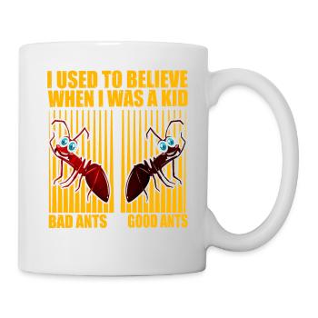 I used to believe when I was a kid bad answers - Mug - white - Right