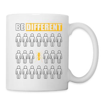 Be Different Ameise - Tasse - Weiß - Rechts