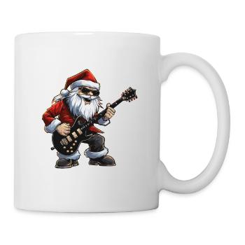 Santa Claus Guitar Santa - Mug - white - Right