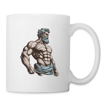Muscles Workout Gym Bodybuilder - Mug blanc - blanc - Droite