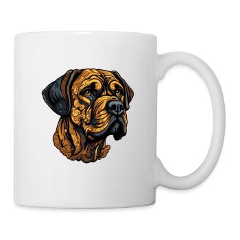 Mastiff Dog Head Animal - Mug - white - Right