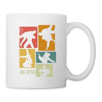 Brazilian Jiu-Jitsu Retro - Mug - white - Right