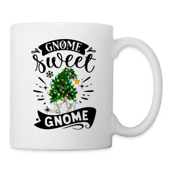 Xmas Gnomies Gnome Sweet Gnome Christmas Gnome - Mug - white - Right
