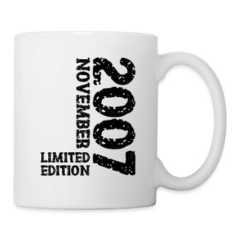 2007 November Limited Edition 16th Birthday Decoration - Mug - white - Right