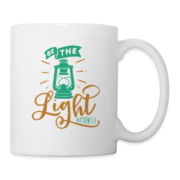 Messages de la Bible Lumière du monde - Mug blanc - blanc - Droite