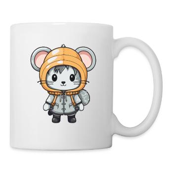 Mouse Winter Comic - Mug - white - Right