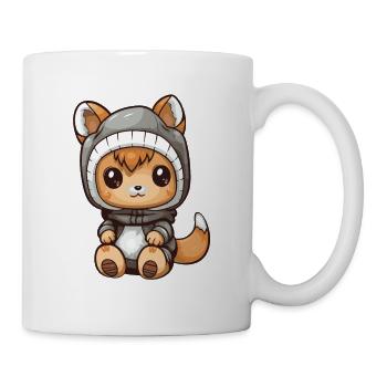 Squirrel Winter Comic - Mug - white - Right