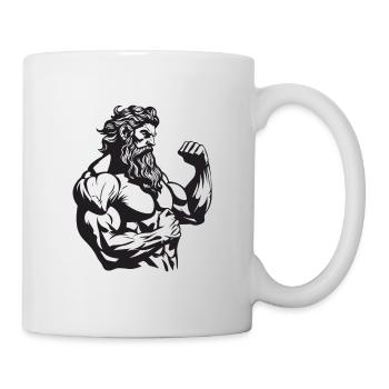 Bodybuilder Muscles Workout Gym - Mug blanc - blanc - Droite
