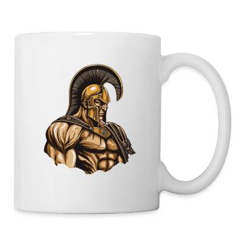 Spartan Gladiator Muscles Musculation - Mug blanc - blanc - Droite