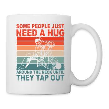 Jiu-Jitsu brésilien dicton drôle - Mug blanc - blanc - Droite