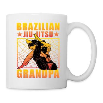 Grand-père de Jiu-Jitsu brésilien - Mug blanc - blanc - Droite