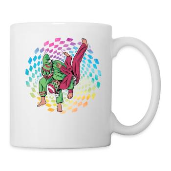 Jiu-Jitsu Brésilien - Mug blanc - blanc - Droite