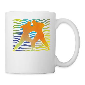 Jiu-Jitsu Brésilien BJJ - Mug blanc - blanc - Droite