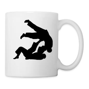 Jiu-Jitsu Brésilien BJJ - Mug blanc - blanc - Droite