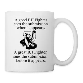 Citation de BJJ - Mug blanc - blanc - Droite
