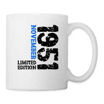 1951 novembre Limited Edition 72e anniversaire décoration - Mug blanc - blanc - Droite