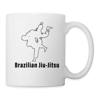 Brazilian Jiu-Jitsu BJJ - Mug - white - Right