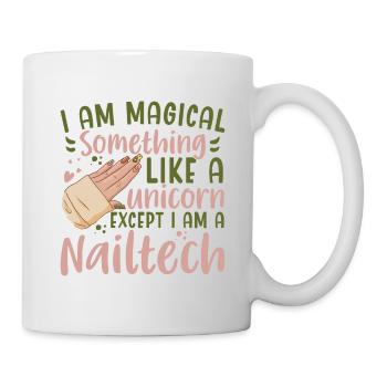 I'm A Magical Unicorn Nail Tech - Mug - white - Right