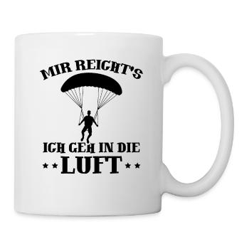 Mir reichts ich geh in die luft - Tasse - Weiß - Rechts
