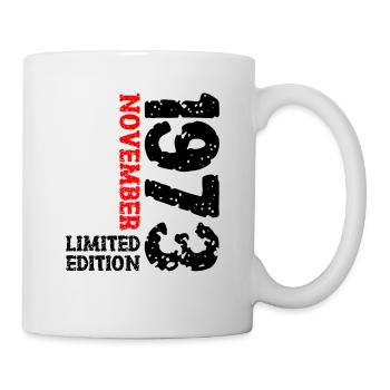 1973 novembre édition limitée 50e anniversaire décoration - Mug blanc - blanc - Droite
