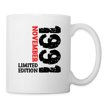 1991 November Limited Edition 32nd Birthday Decoration - Mug - white - Right