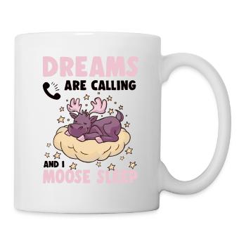 Dreams Are Calling Youth Cute Moose - Mug - white - Right
